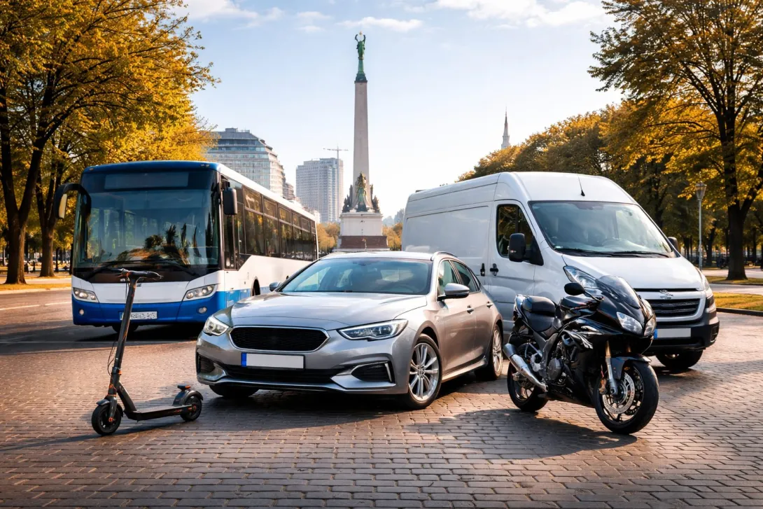 Lētas OCTAS Latvijā dažādiem transportlīdzekļiem